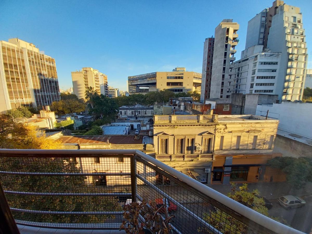 Apartamento temporario la plata centro balcon al frente Exterior foto